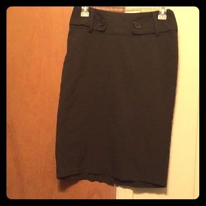 Olive Green Pencil Skirt